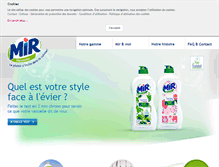 Tablet Screenshot of mir-vaisselle.fr